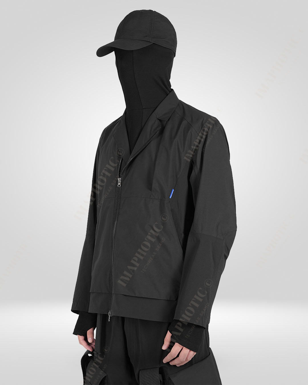 2-in-1 Harrington Tactical Jacket Converts to Waterproof Sling Bag