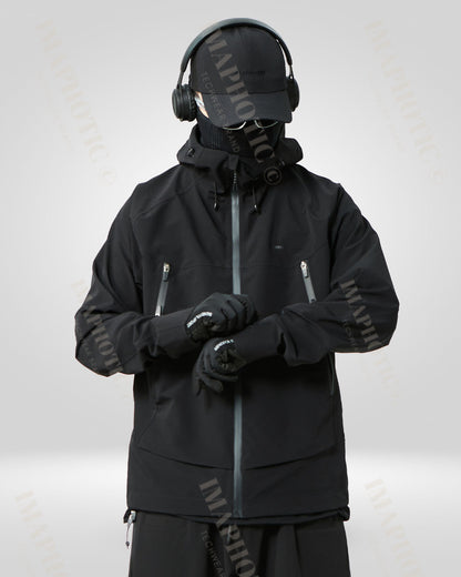 Black Waterproof winter jacket
