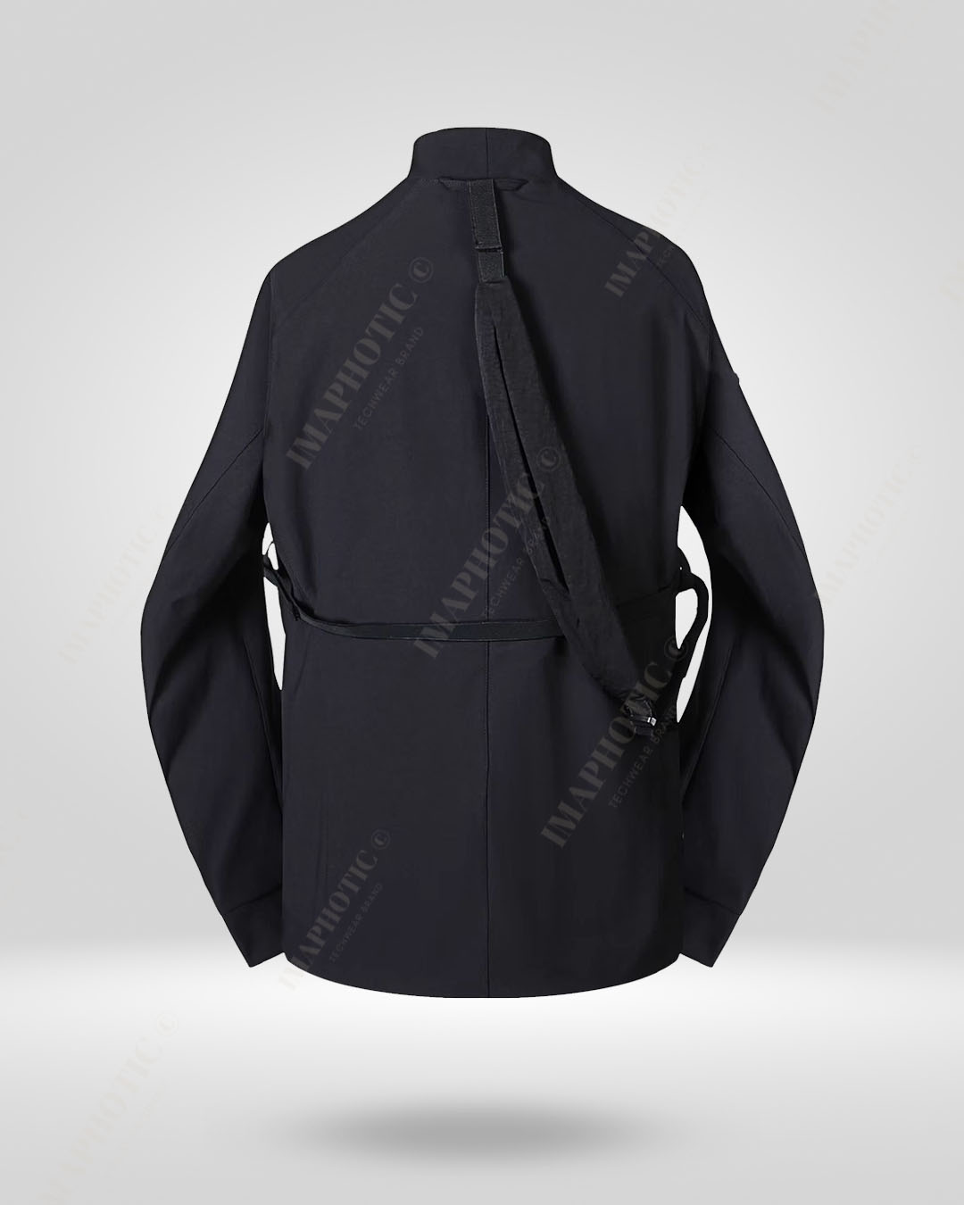 Chic Tailored Black Cardigan Jacket