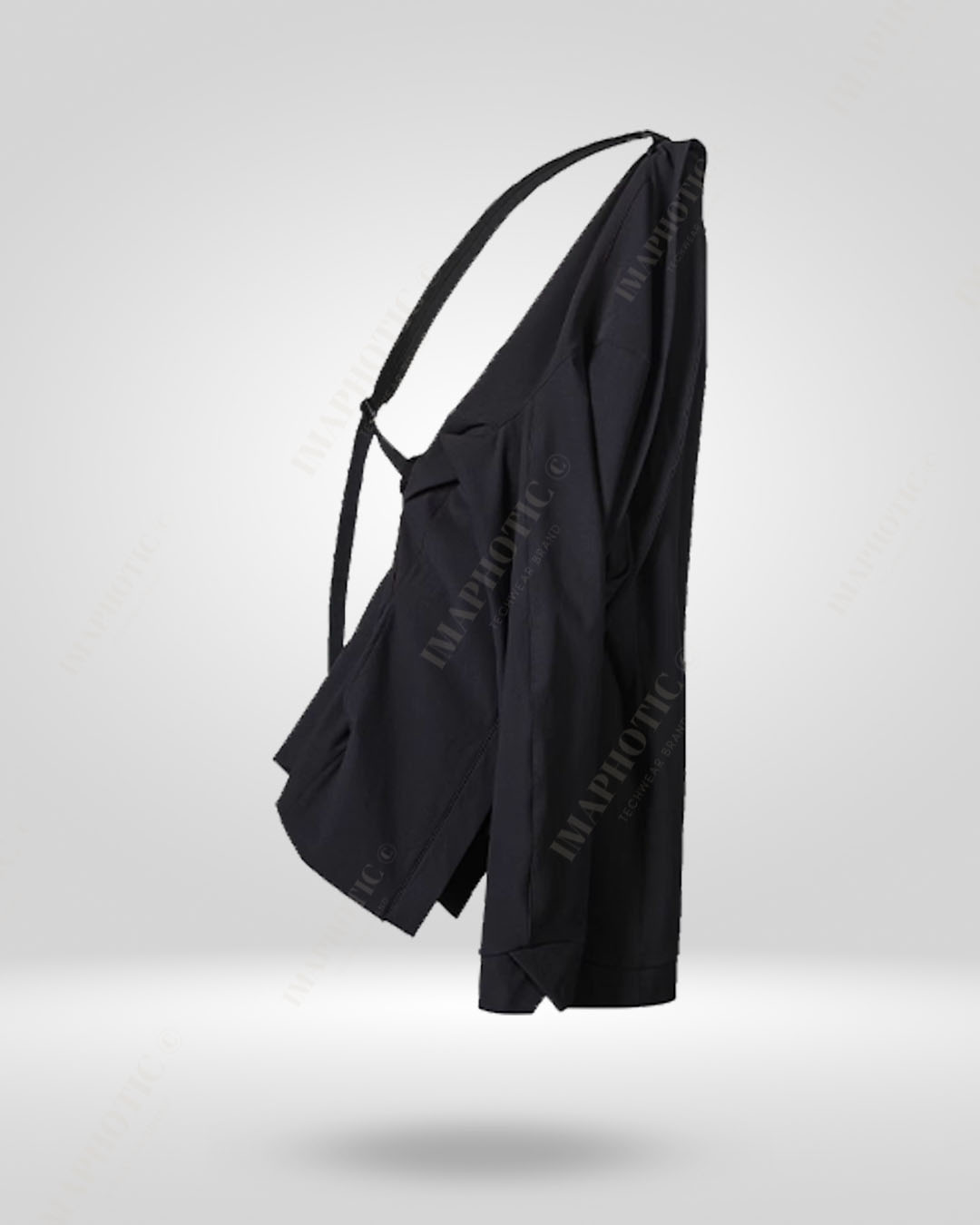 Chic Tailored Black Cardigan Jacket