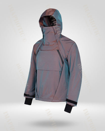 Color-changing Waterproof jacket with hood