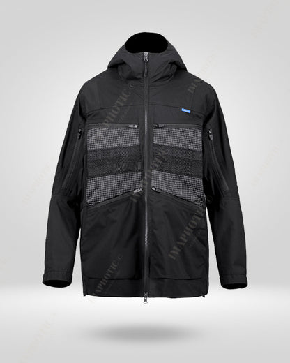 Adventurer's Hooded Outdoor Jacket - Defy the Elements in Style