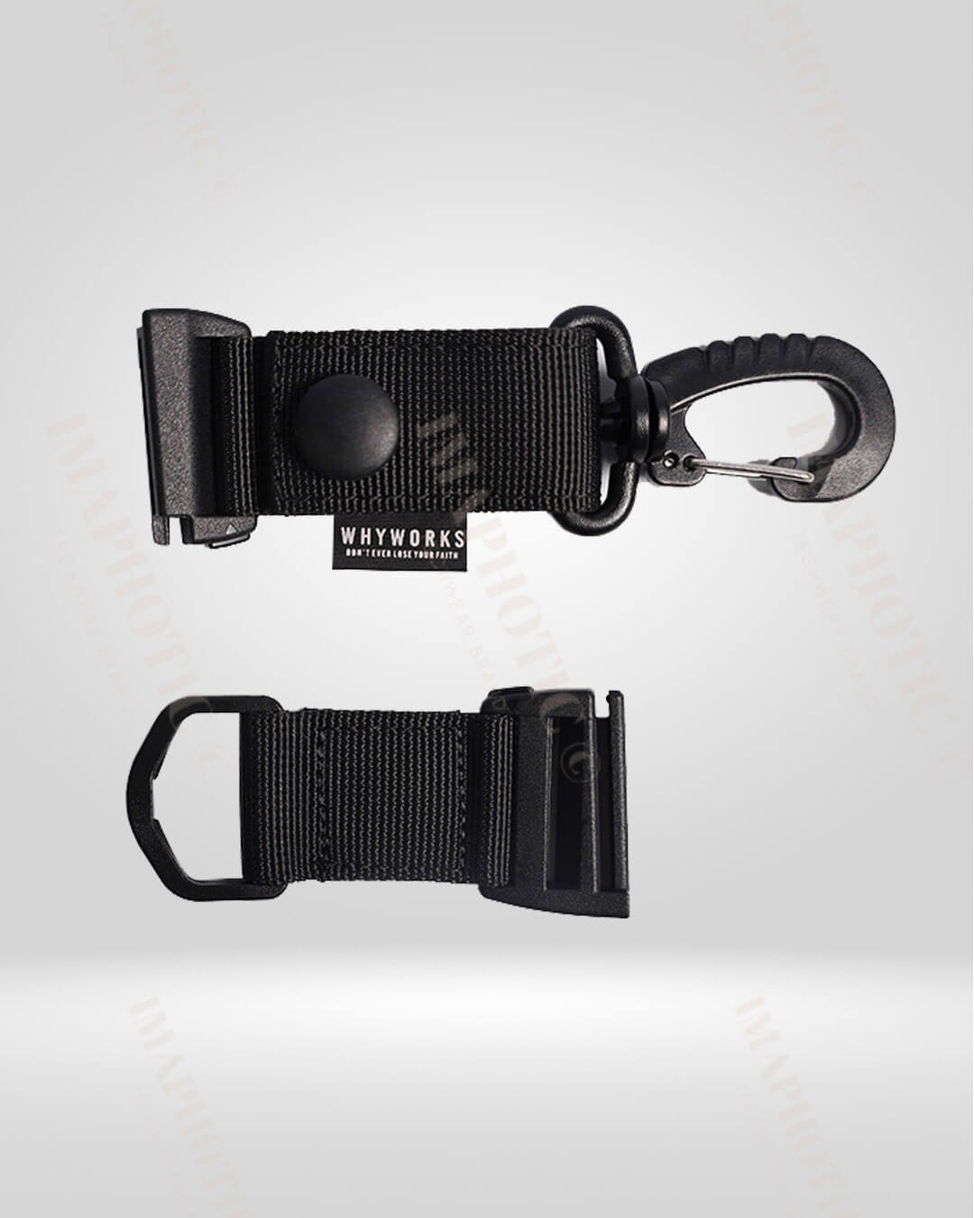 SPACEFLIGHT Sac tactique ceinture en nylon waterproof, Sacoche compacte de  ceinture avec fermeture zippé, Sac de ceinture avec emplacement pour