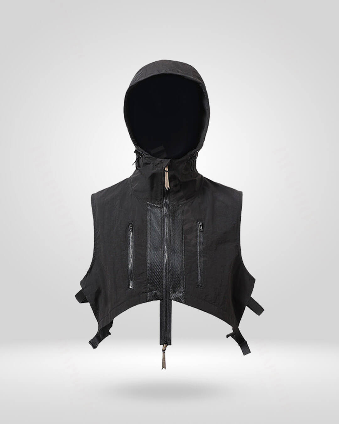 Functional Ninja Hooded Vest for Men - Versatile & Stylish – Imaphotic