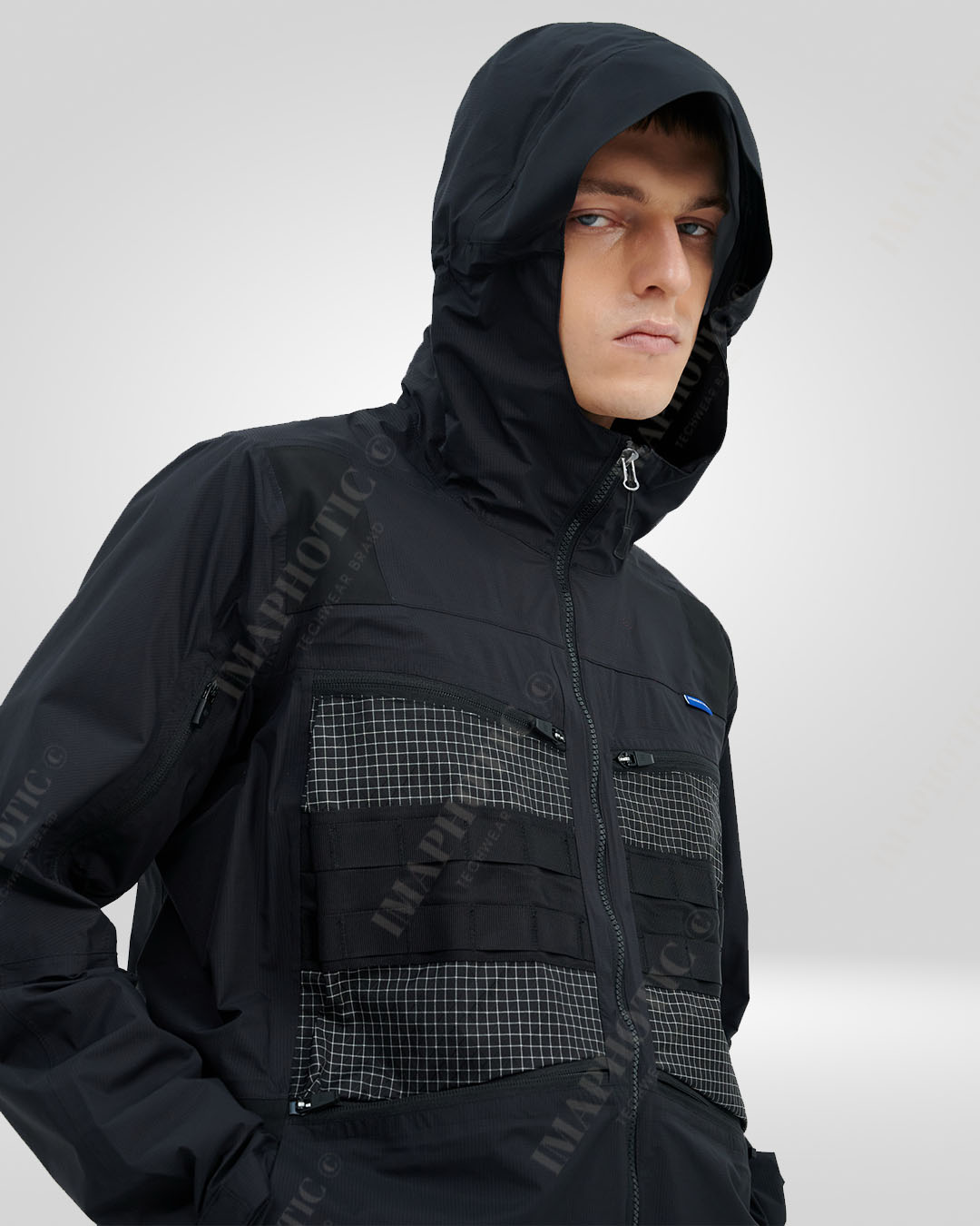 Adventurer\'s Hooded Outdoor Jacket - Defy the Elements in Style – Imaphotic