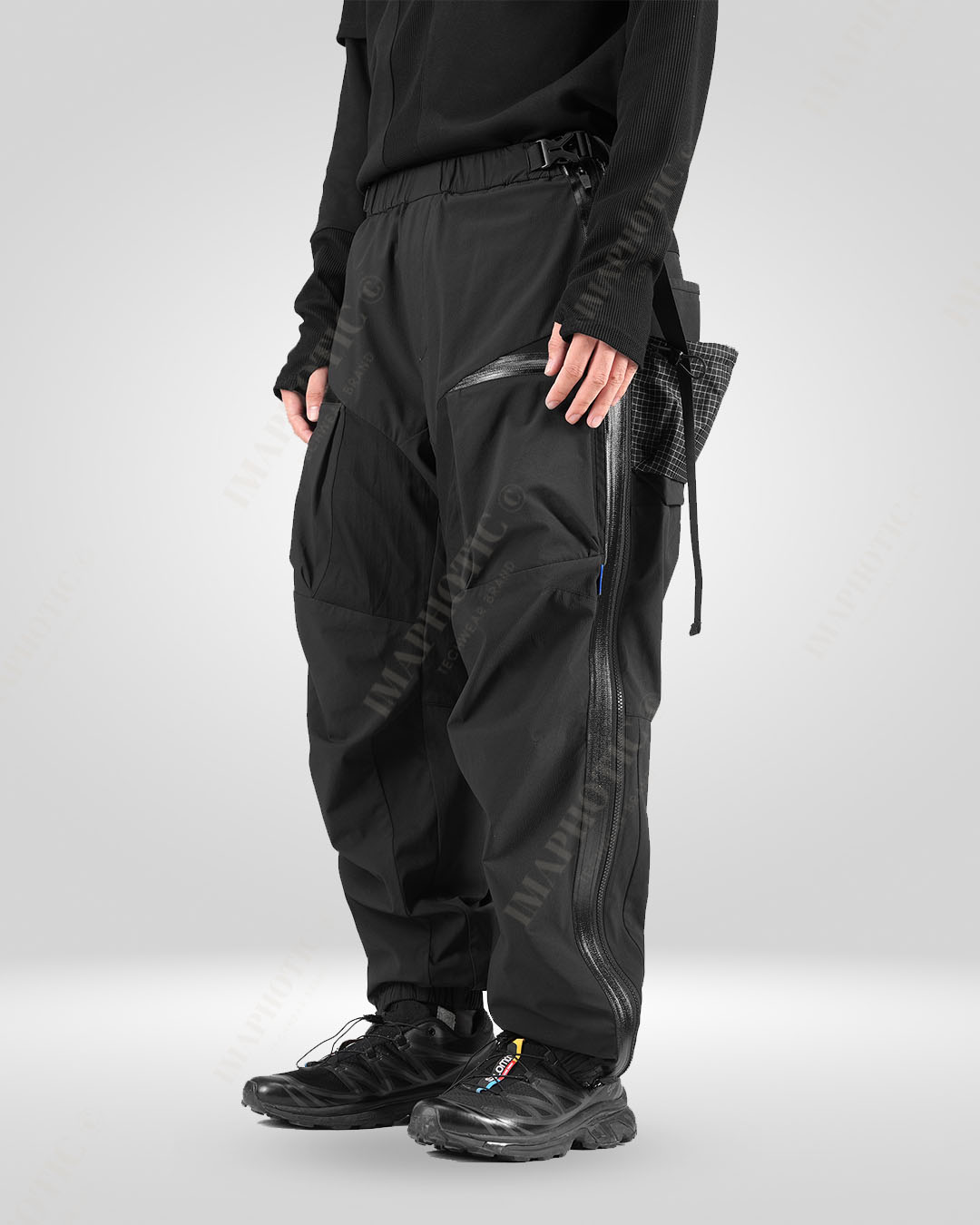 Expandable Side Zipper Techwear Pants
