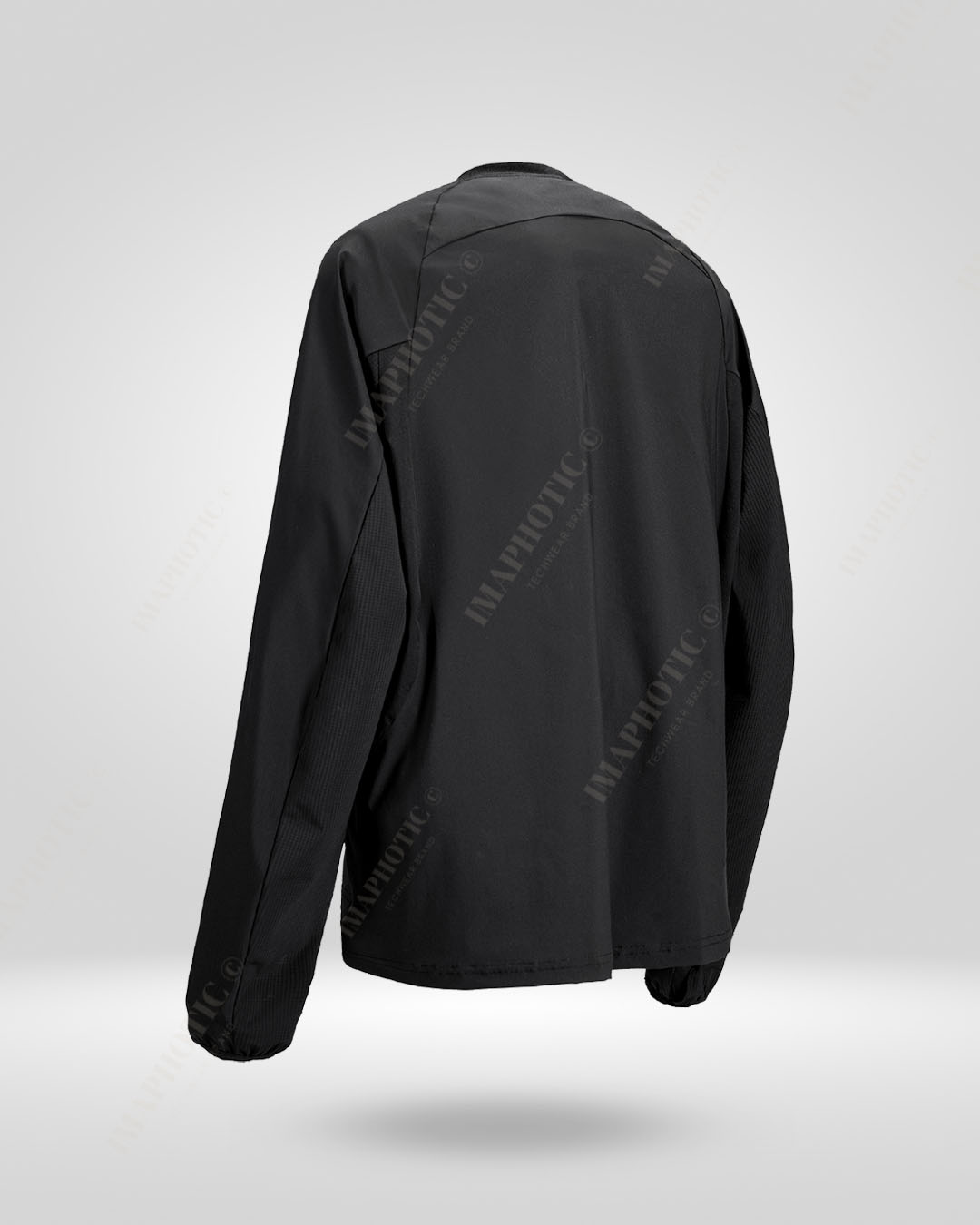 Tactical Raglan Sleeved Black Sweatshirt - For the Modern Trailblazer