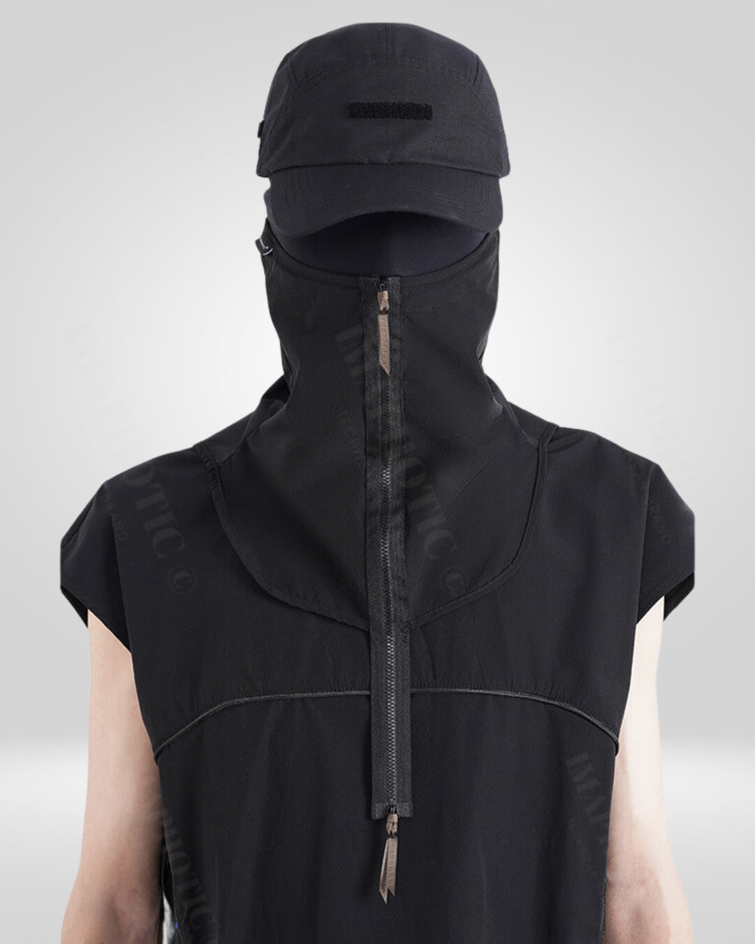 zipper sun protection mask