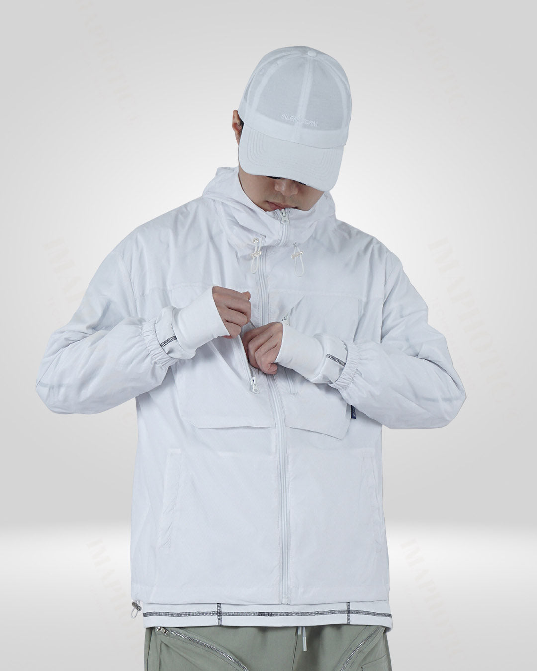 White Sun Protective Jacket - Lightweight UV Protection Outdoor Gear –  Imaphotic