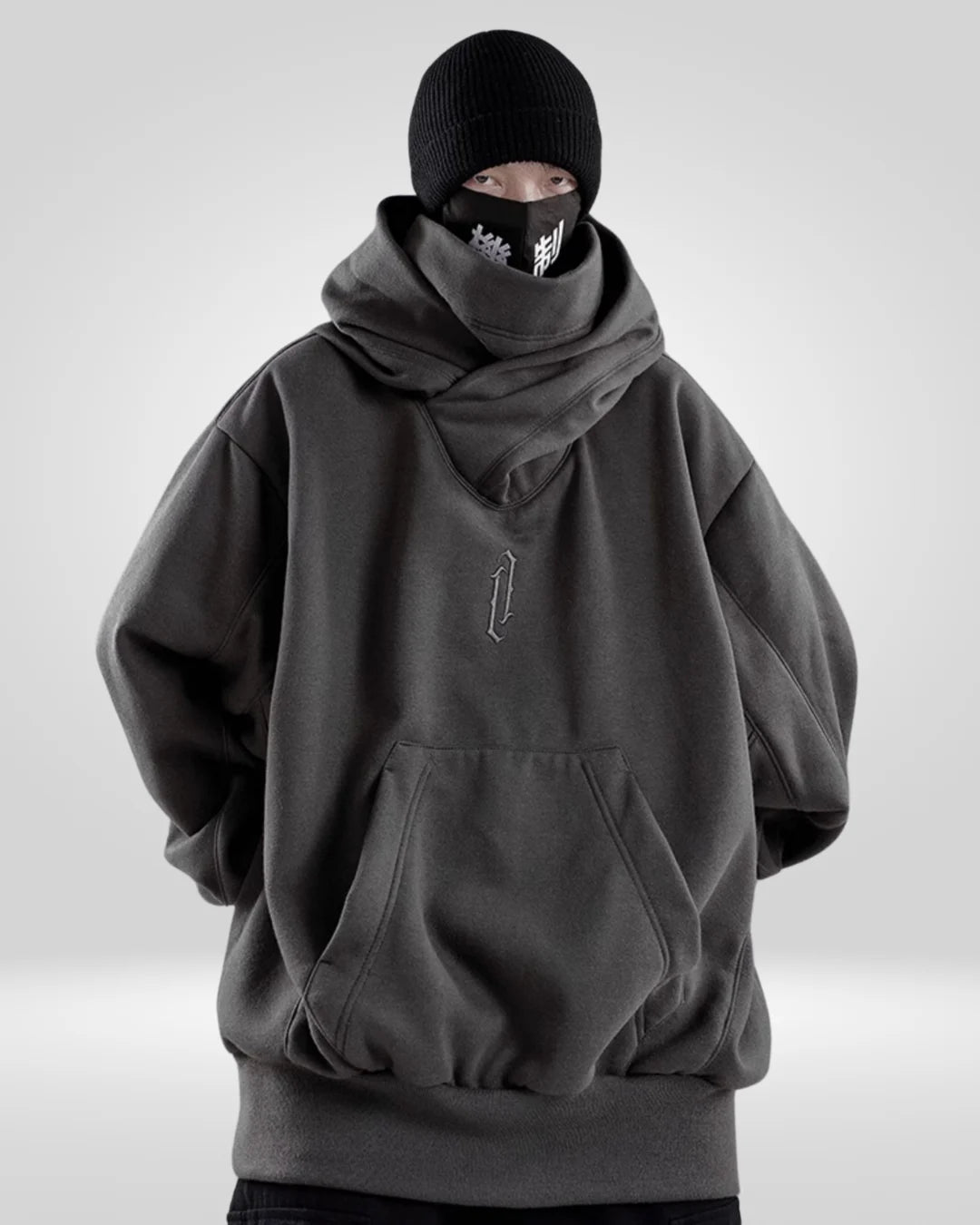 turtleneck hoodie​