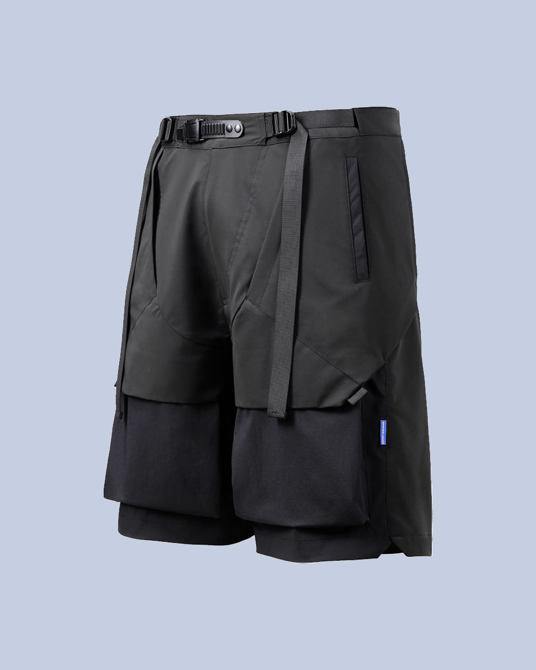 black quick dry shorts