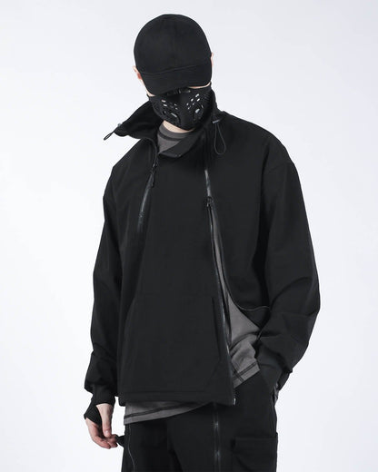 black tactical sweater